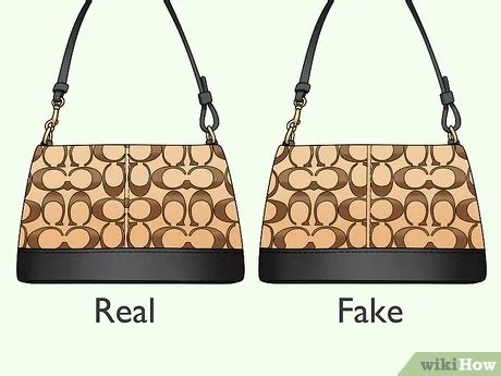 real coach vs fake coach|how to tell if a coach purse is real.